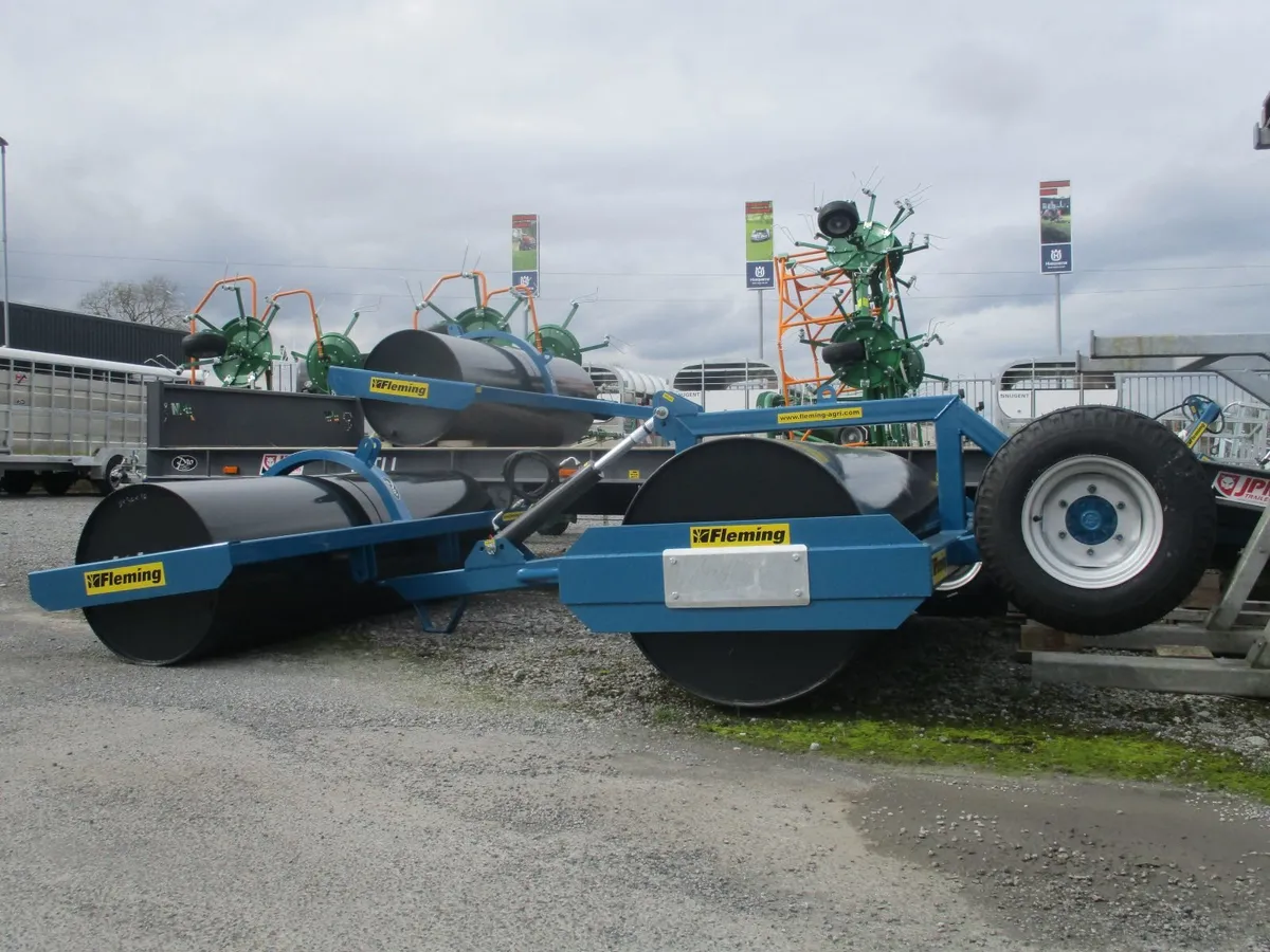 Fleming rollers land levellers grass harrows - Image 1