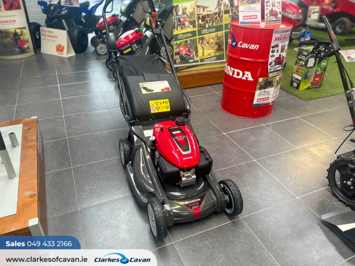 New Honda HRX537 HZE Lawnmower