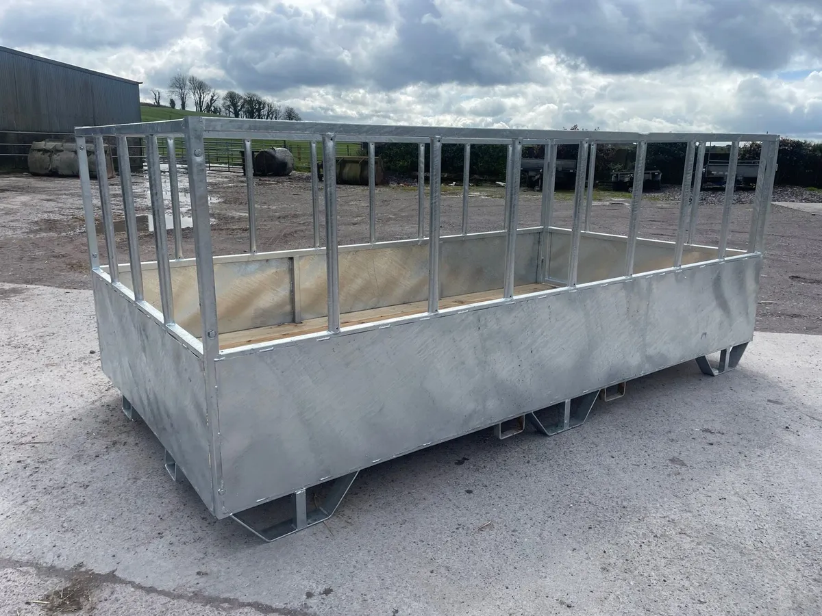 6ft and 12ft feed bins for sale - Image 2