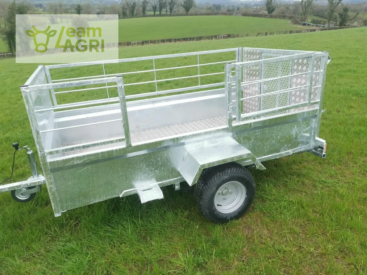 7x4' trailer for quad or car/jeep. Side door - Image 3