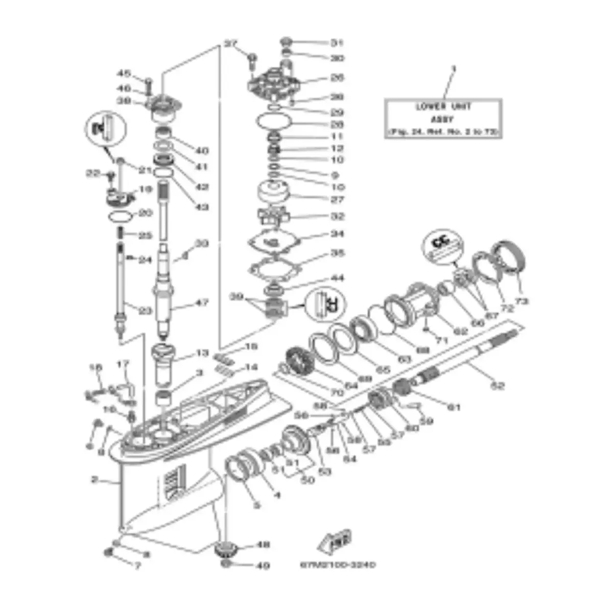 Genuine YAMAHA Genuine Outboard Parts - Image 2