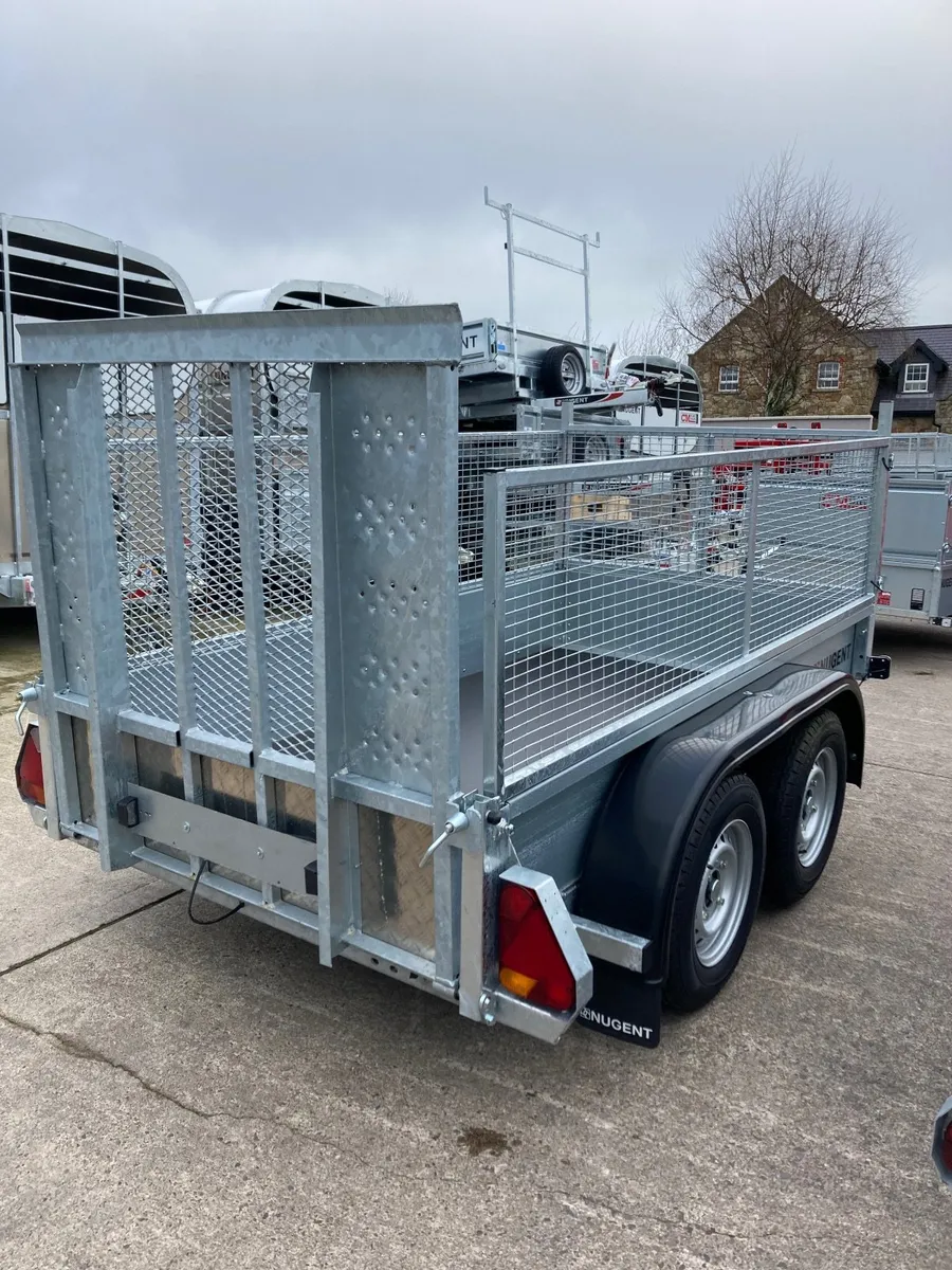 8 x 4 Twin Axle 2 Ton Nugent Trailer - Image 3