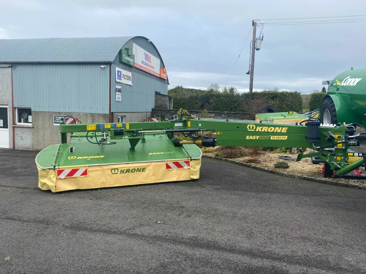 Krone Easy Cut TS 320 CV  With Grouper - Image 1