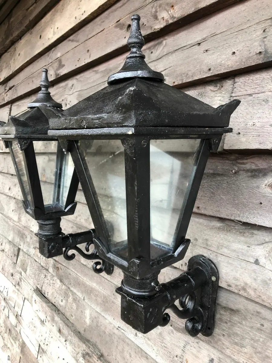 Wall lights cast iron - Image 4