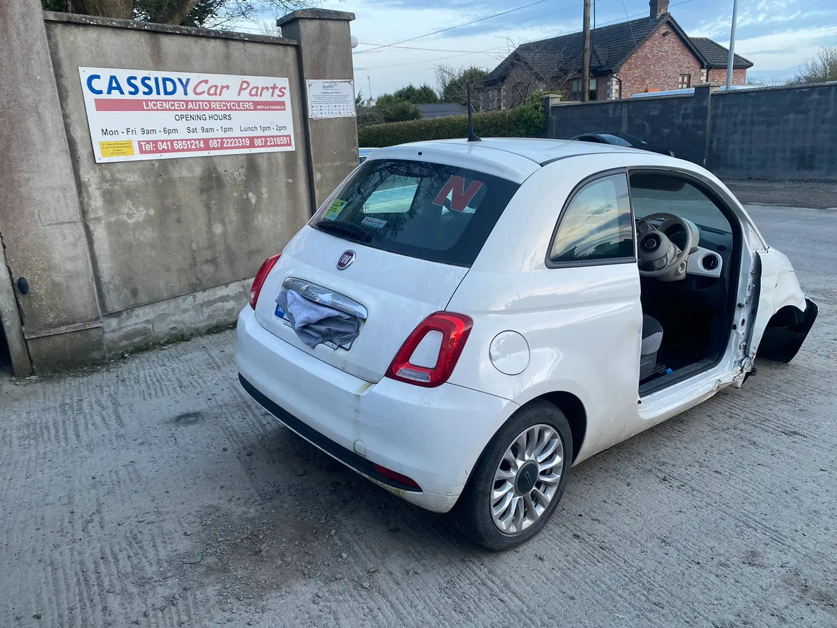 For Parts 2016 Fiat 500 - Image 4