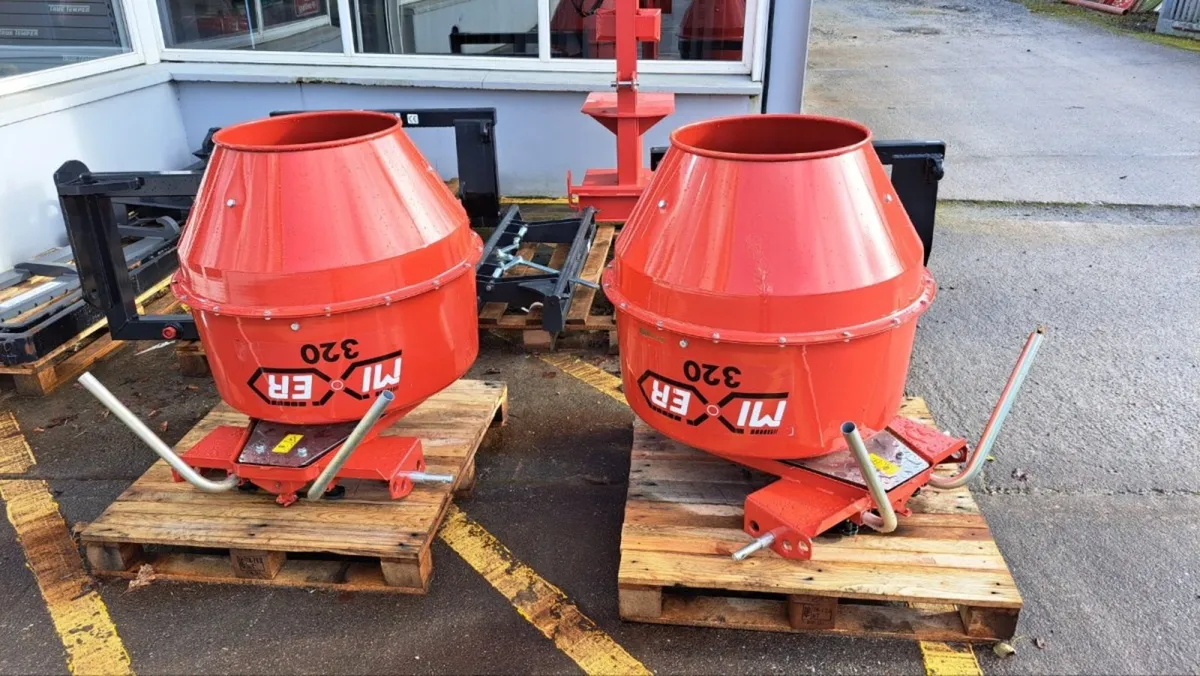 Tractor Cement Mixers BACK IN STOCK - Image 4