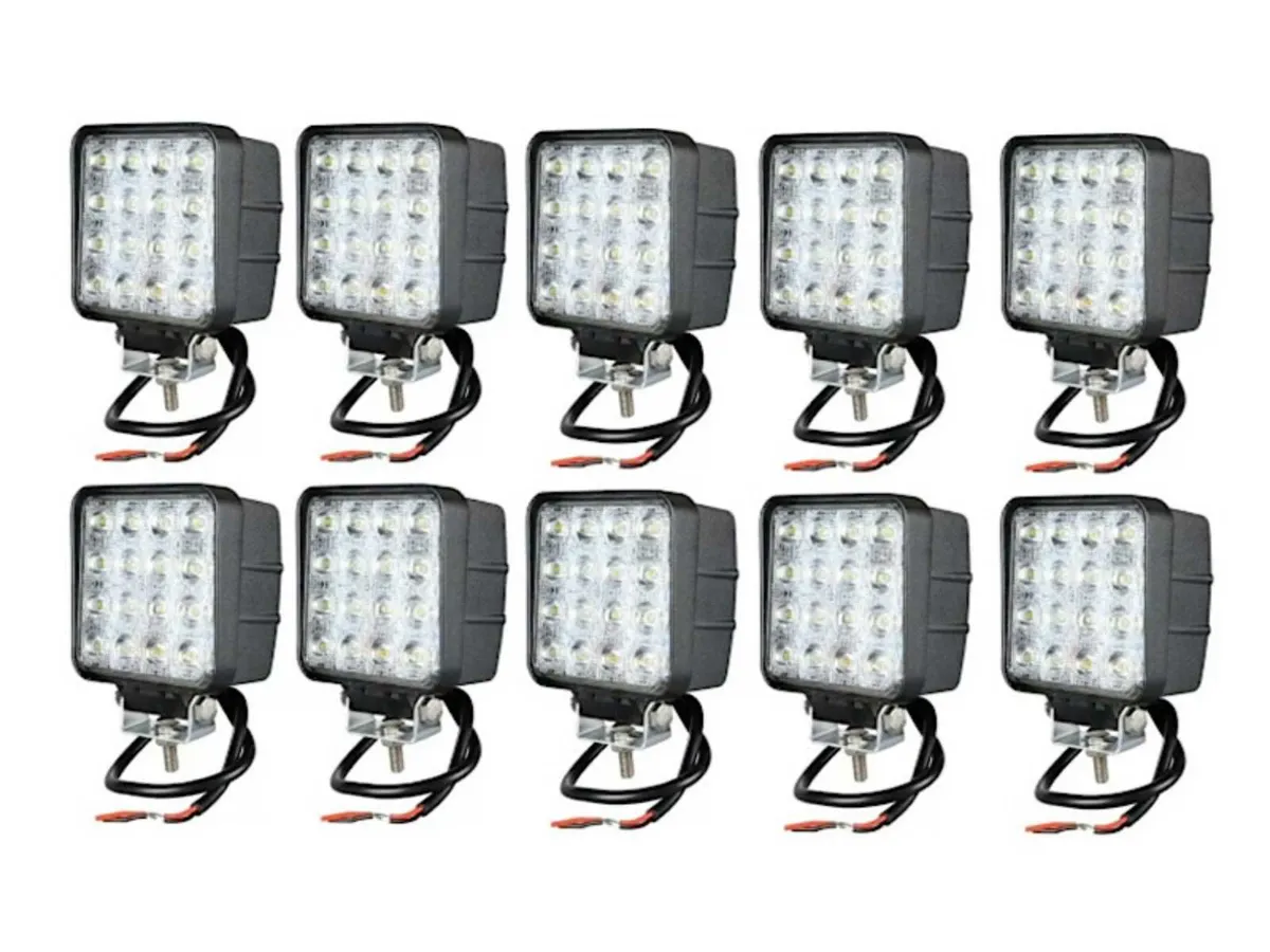 10pk  X48W LED Worklights..Free Delivery