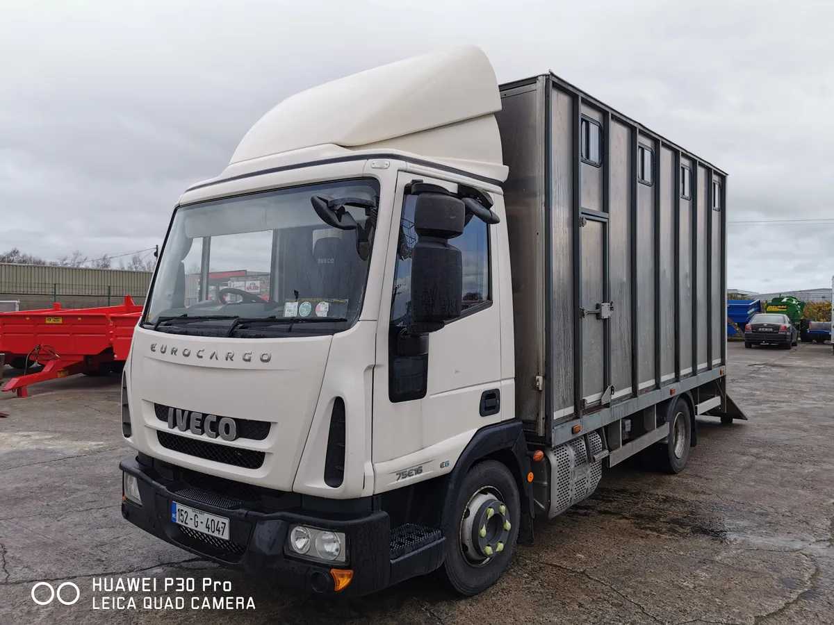 Iveco Eurocargo, Horse or cattle truck. - Image 2