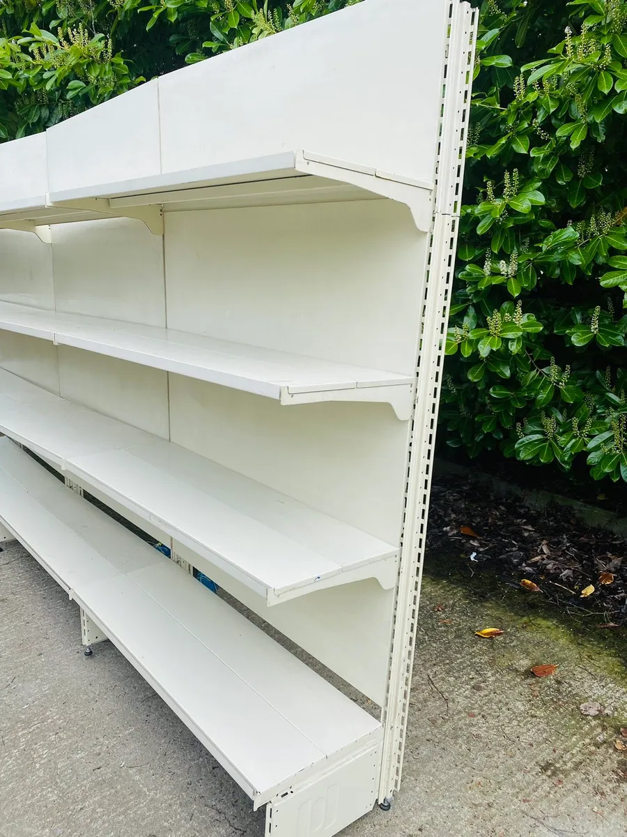 SHOP SHELVING - SINGLE AND DOUBLE SIDE BAYS! - Image 2