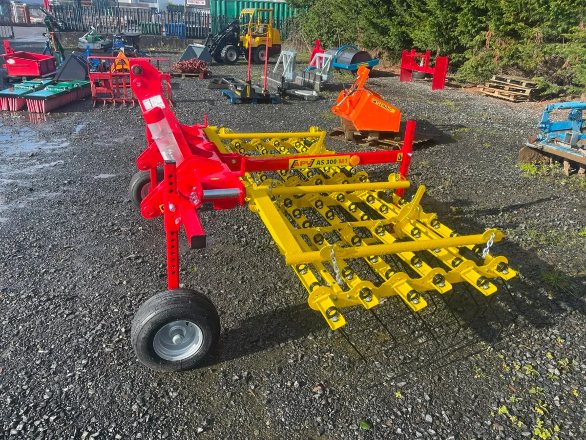 APV AS 300 Spring Tine Harrow 3 metre - Image 1