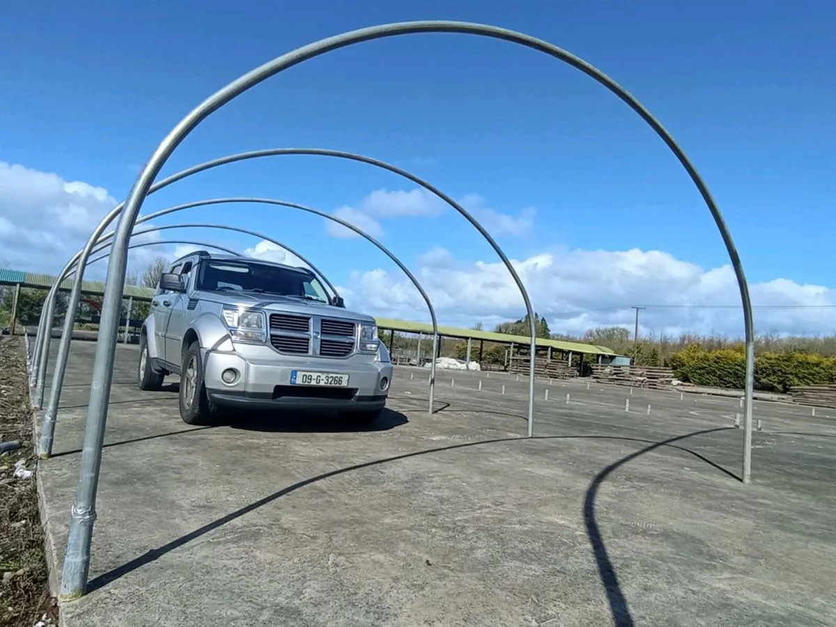 HEAVY Polytunnel hoops for Grow unit/Storage Unit - Image 1