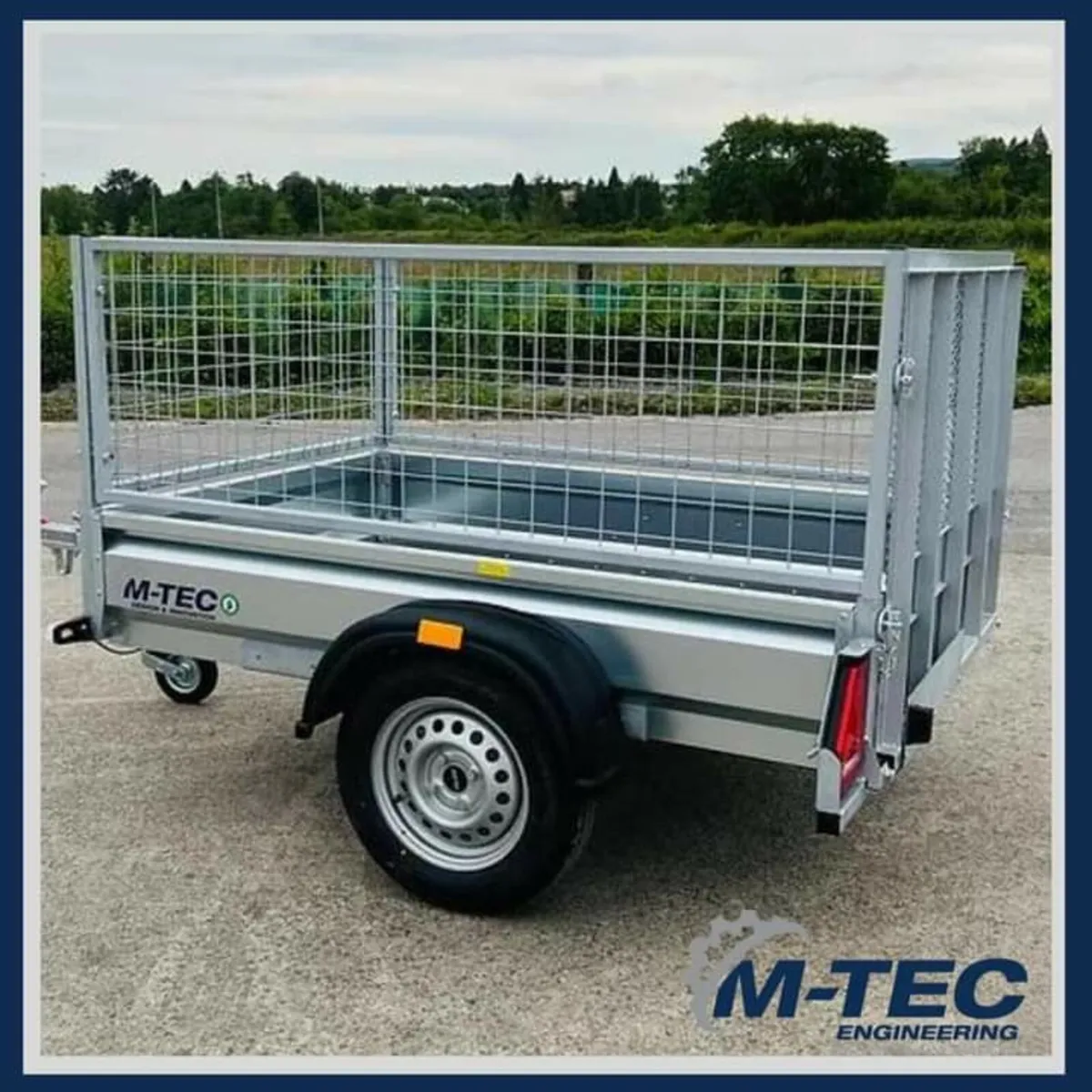 8 x 4ft Single Axle Trailer