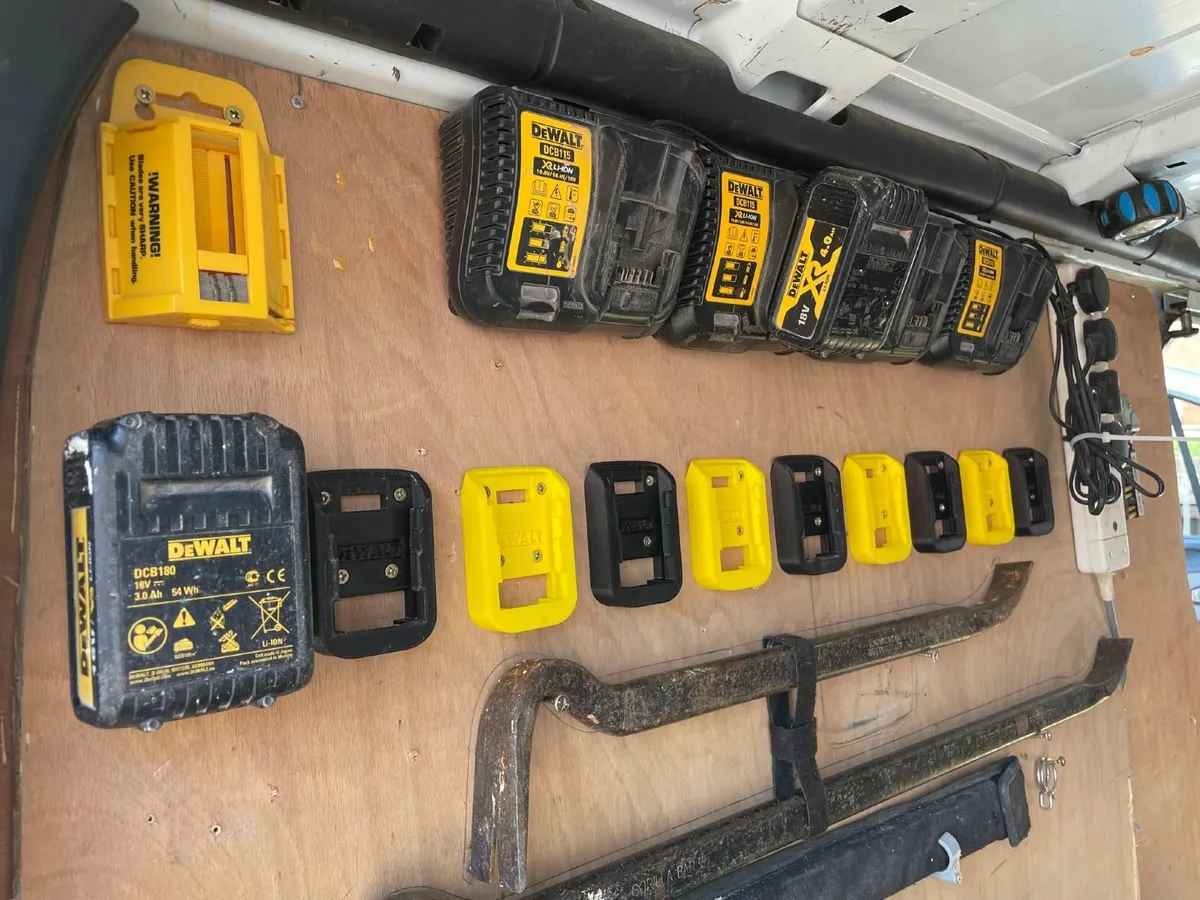 DeWalt Tool and Battery Holders - Image 2