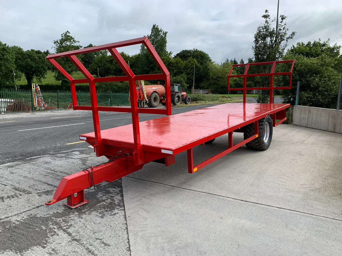 *** 24FT SINGLE AXLE BALE TRAILER ***