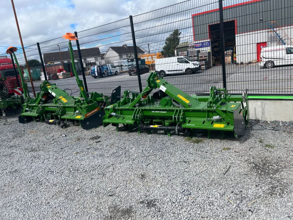 Amazone kg 3001 power harrows - Image 1