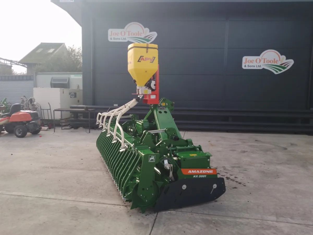New Amazone Power harrow and APV Air Seeder In St - Image 3
