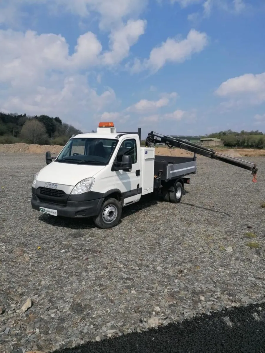 Iveco Daily 2014 7 Tonne Tipper with Crane