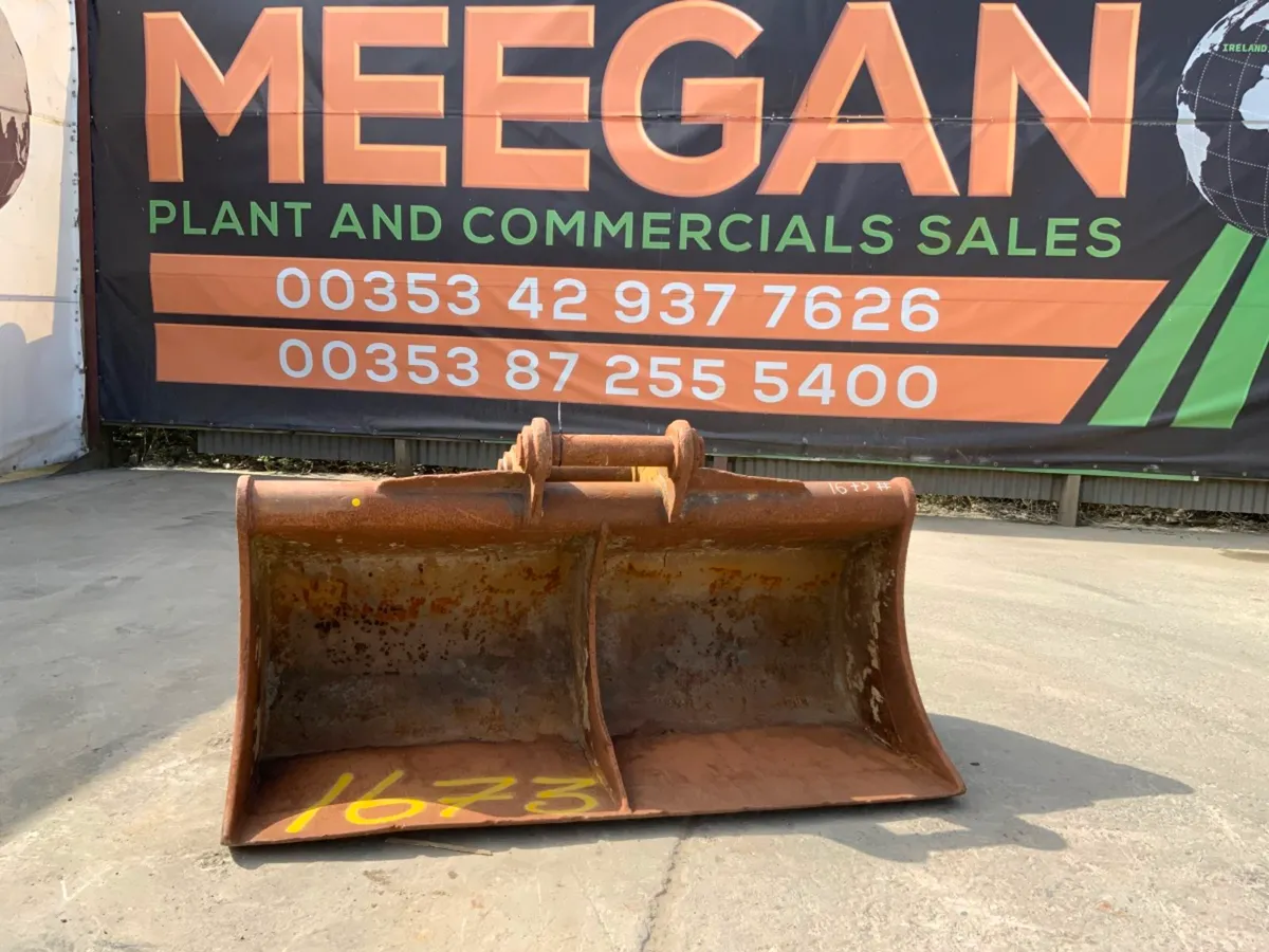72" GRADING BUCKET.....80mm PINS......1673. - Image 2