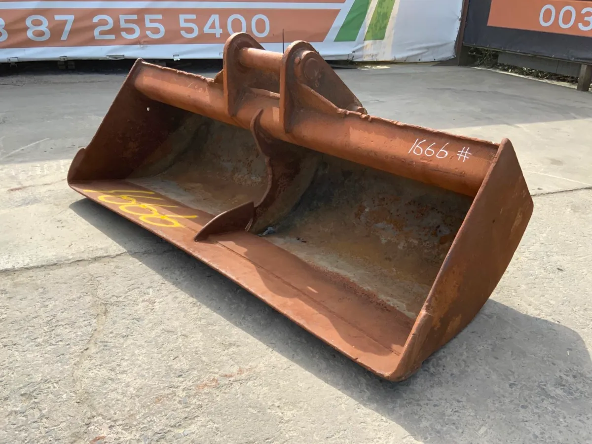 84" SCOTT GRADING BUCKET....80mm PINS.....1666. - Image 1