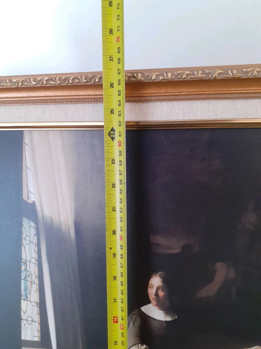 VERMEER AND CARAVAGGIO  PRINTS ON CANVAS - Image 4