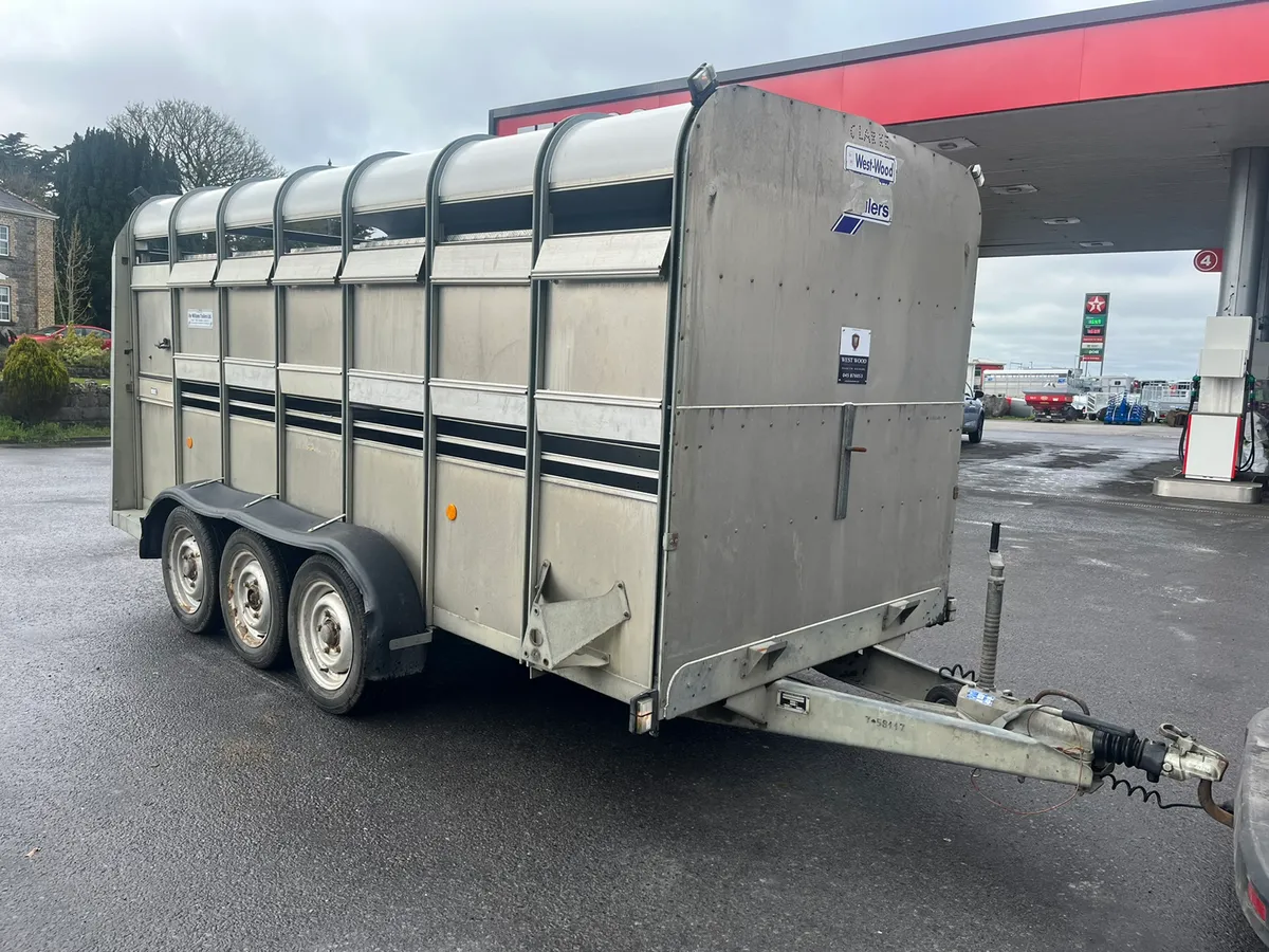 Ifor Williams ta510 14ft with sheep decks - Image 1