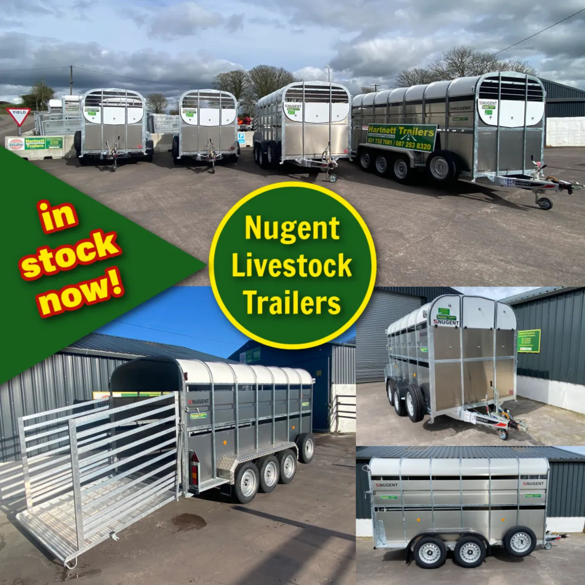 NEW Nugent Livestock Trailers
