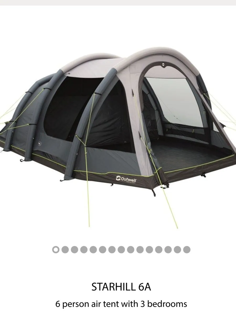 Outwell Air Beam and Pole Tents  New - Image 2