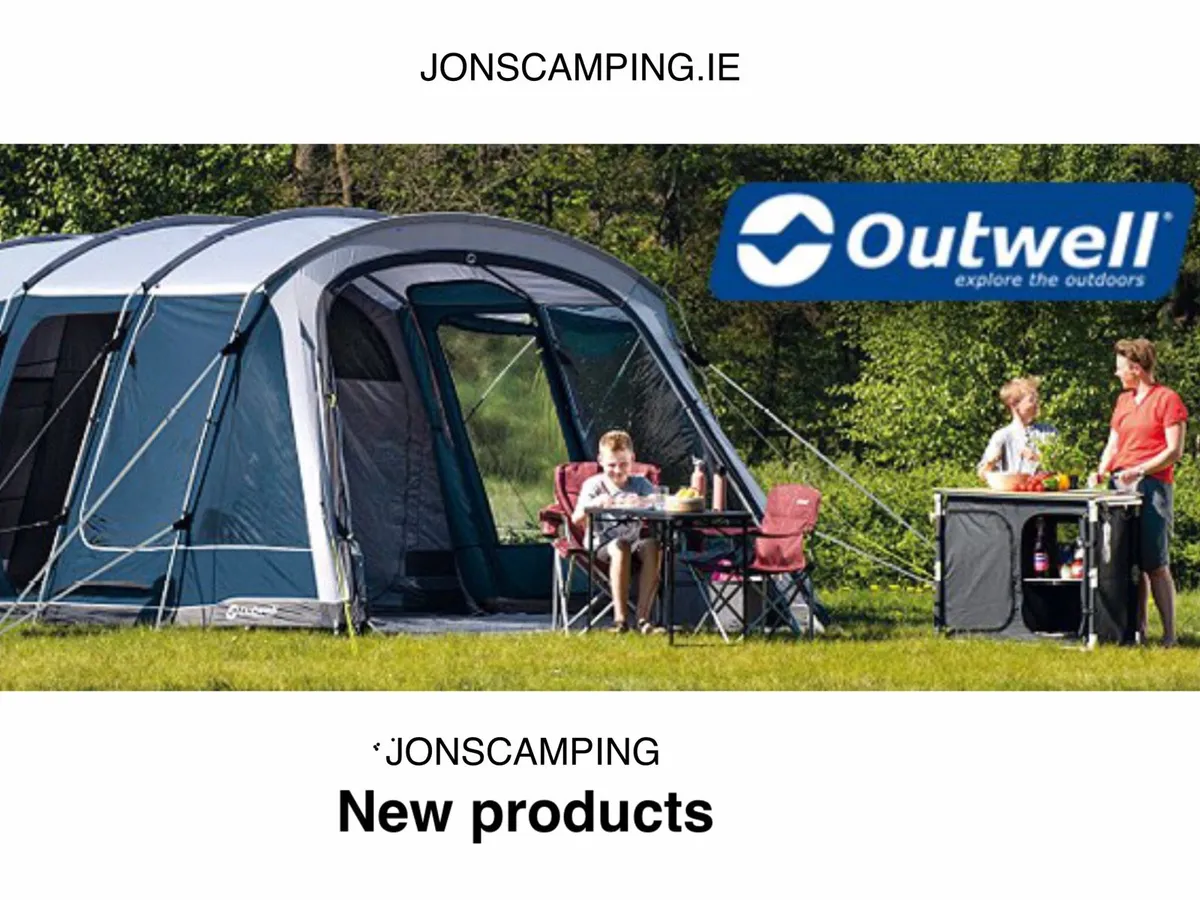 Outwell Air Beam and Pole Tents  New - Image 1