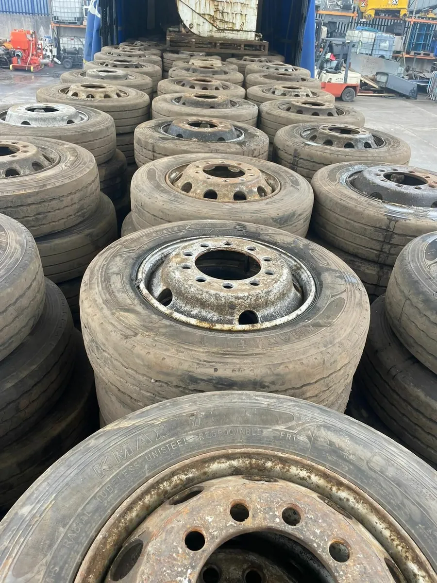 For Sale: 17.5 Low Loader Wheels - Image 1