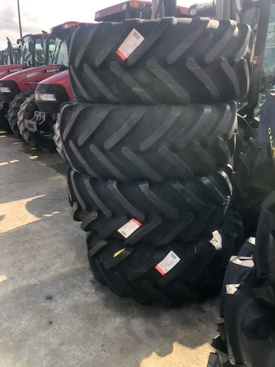 NEW Alliance Telehandler Tyres - 15.5, 405, 460x24 - Image 1