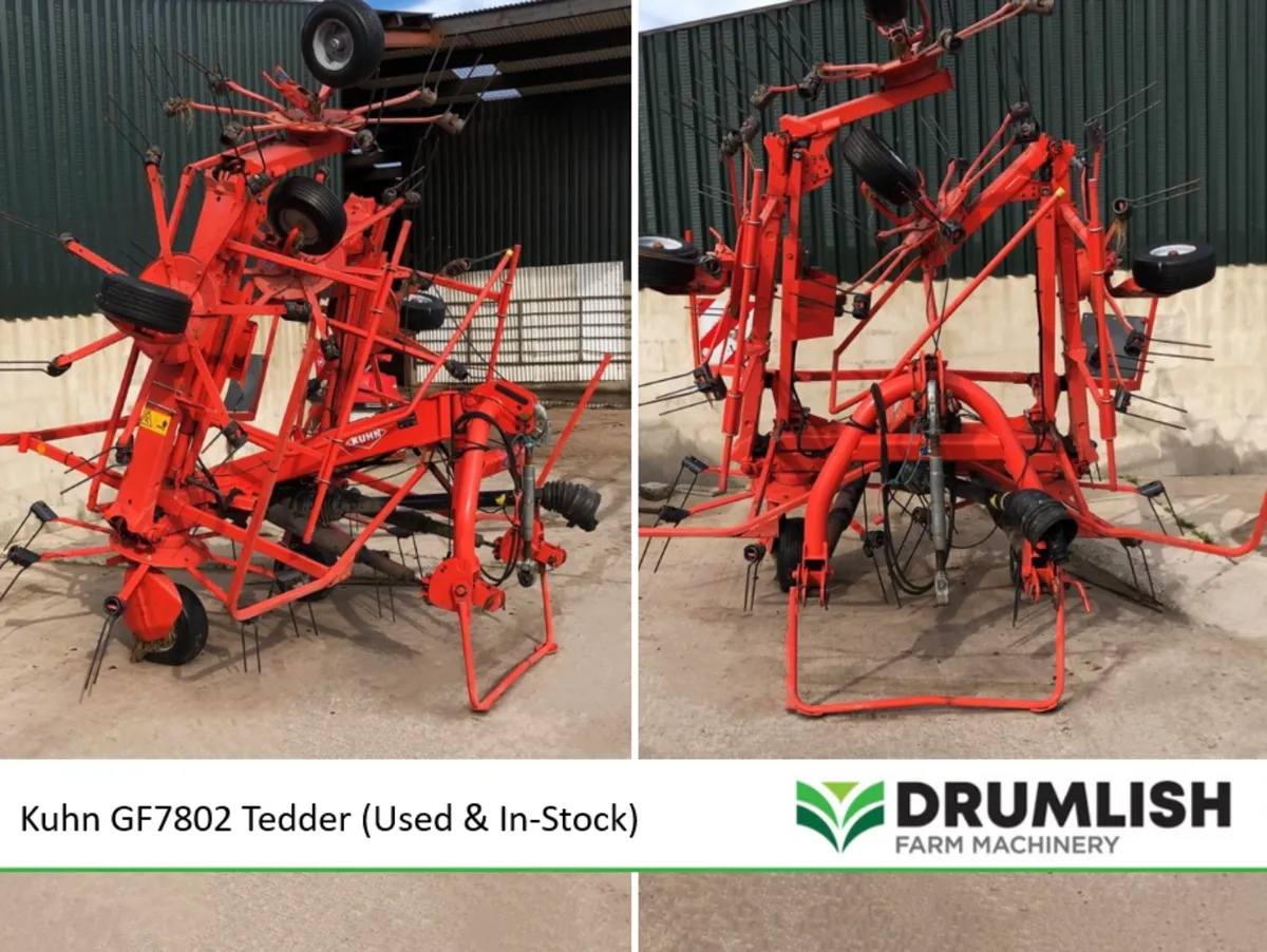 Kuhn GF7802 Tedder (Used + In-Stock) - Image 2
