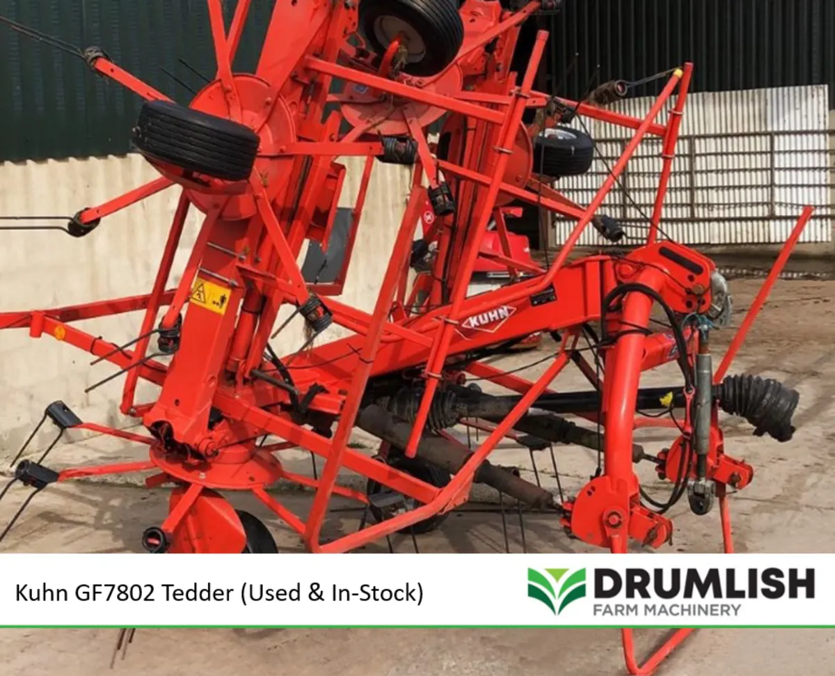 Kuhn GF7802 Tedder (Used + In-Stock) - Image 3