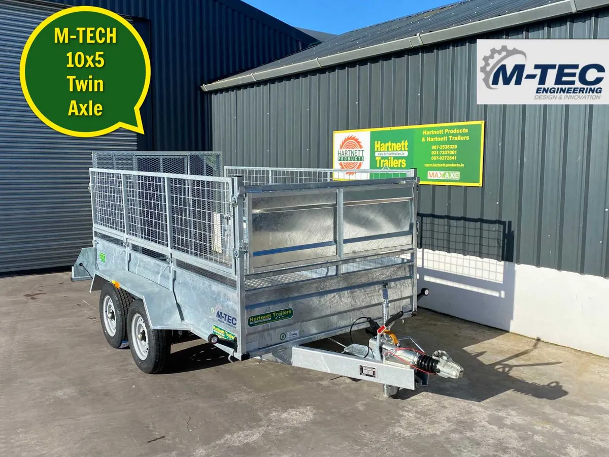 New M-TEC 8x4 Twin Axle Trailers for Sale - Image 4