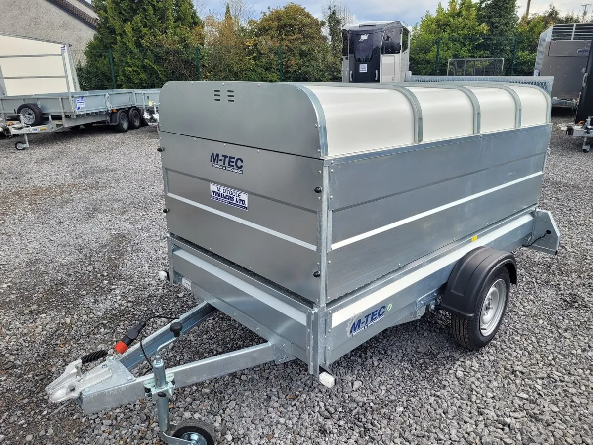 NEW M-TEC  8' x 4'  CALF,  SHEEP,  PIG  TRAILER - Image 2