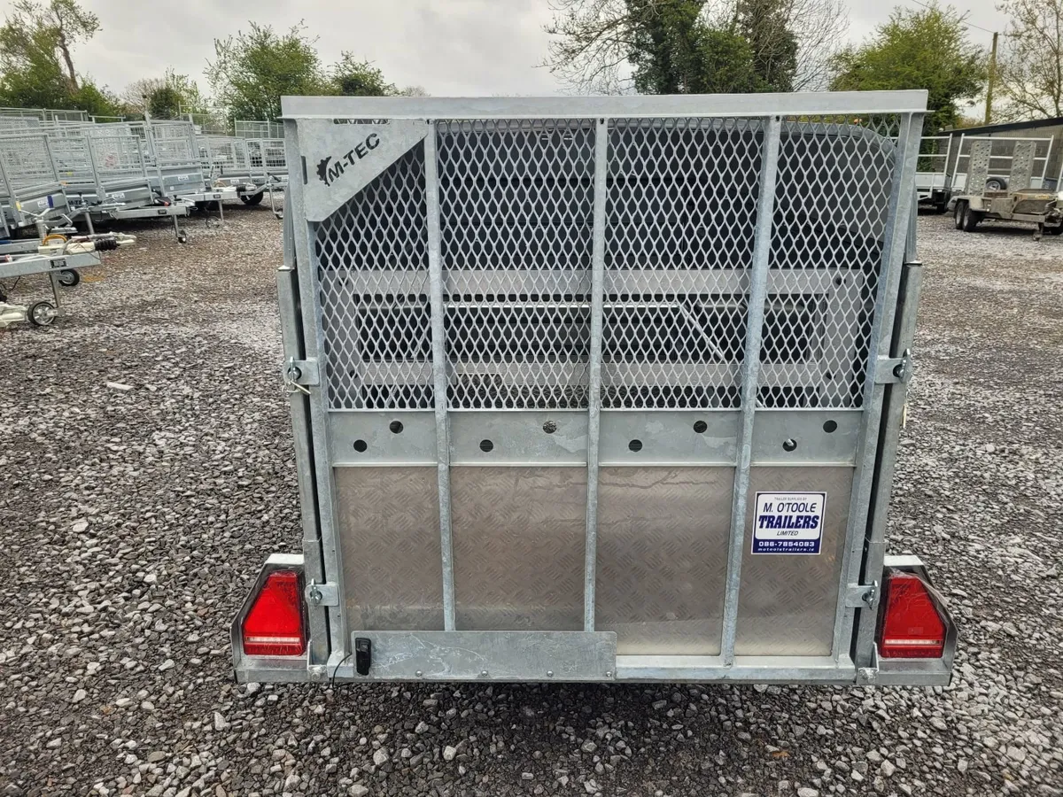 NEW M-TEC  8' x 4'  CALF,  SHEEP,  PIG  TRAILER - Image 3