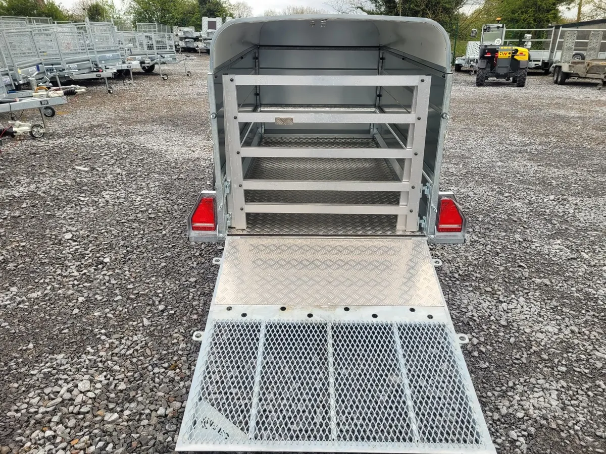 NEW M-TEC  8' x 4'  CALF,  SHEEP,  PIG  TRAILER - Image 4