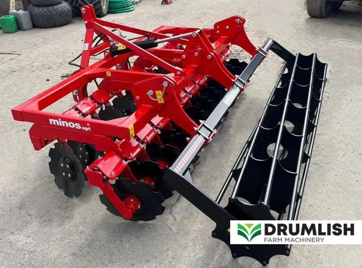 Minos Agri 3-Meter Disc Harrow (New & In-Stock) - Image 1