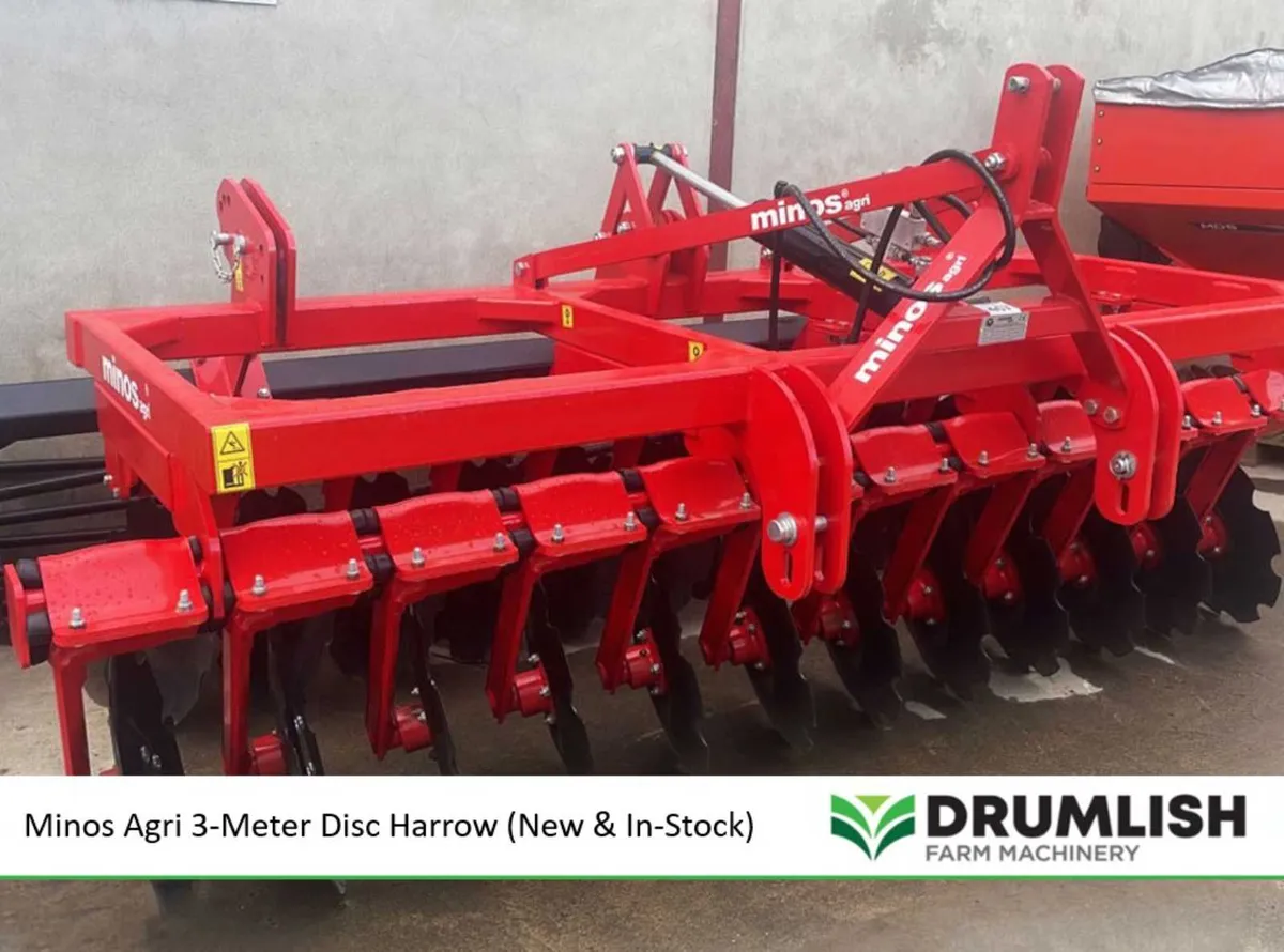 Minos Agri 3-Meter Disc Harrow (New & In-Stock) - Image 4