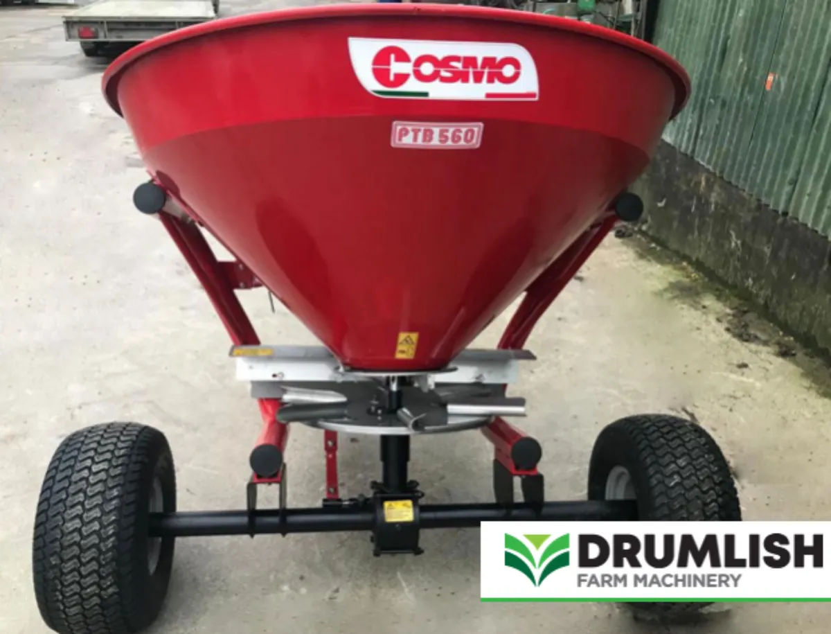 Cosmo Quad Fertiliser and SALT Spreaders