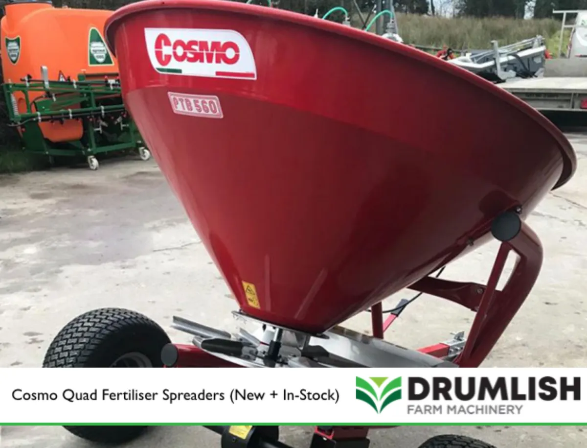 Cosmo Quad Fertiliser and SALT Spreaders - Image 3