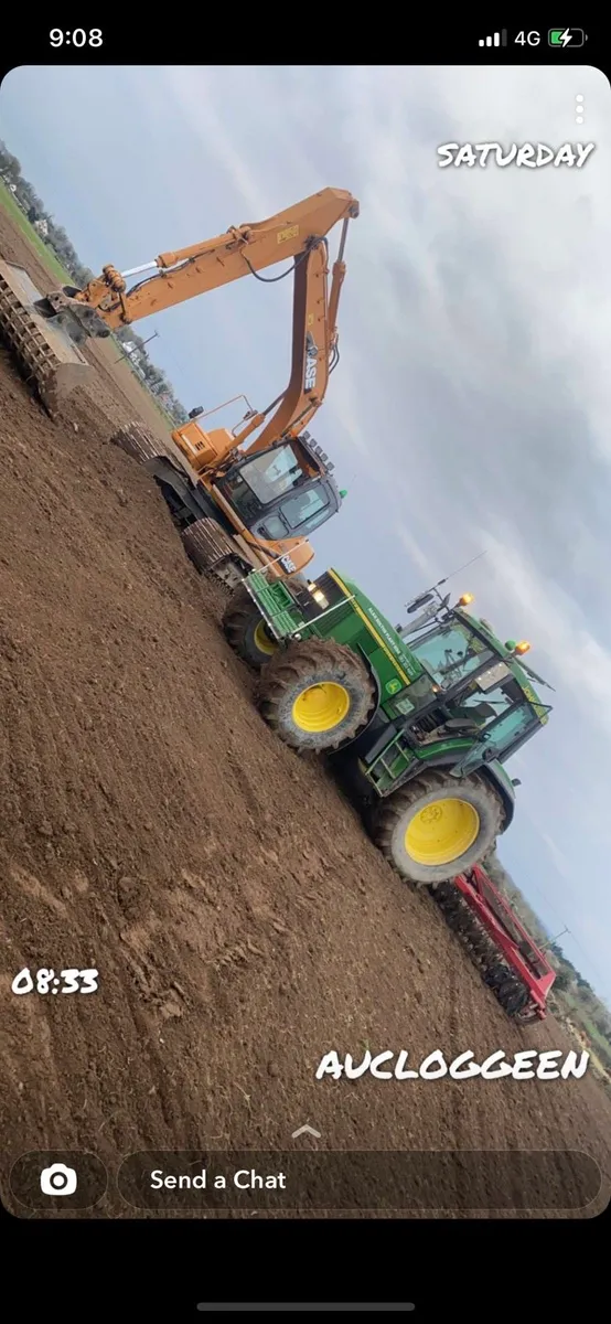 Stone raking, Plant hire and agri services