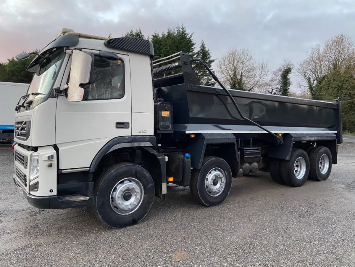 2013 Volvo FM 410 8x4 Tipper NO ROI DUTY - Image 3