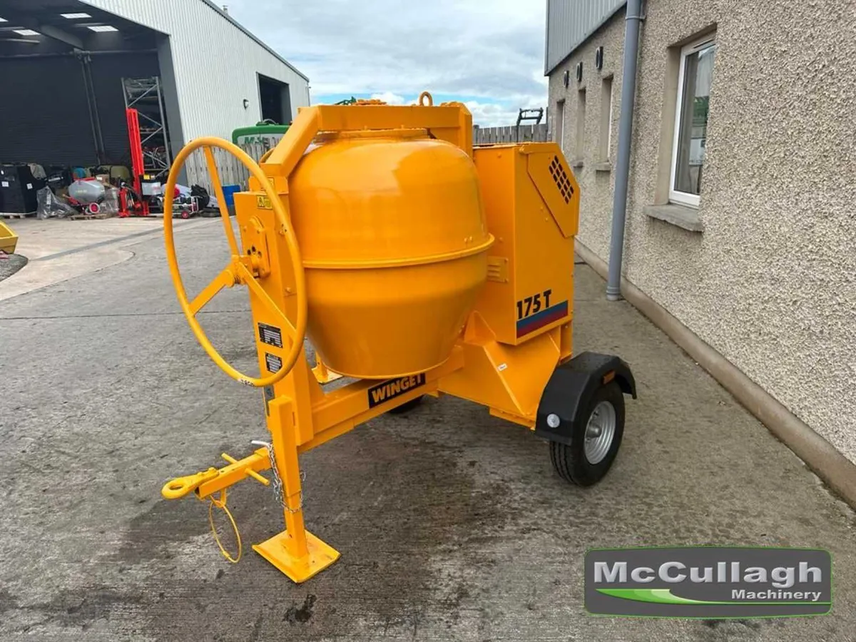 New Winget 175T Fast Tow Cement Mixer - Image 4