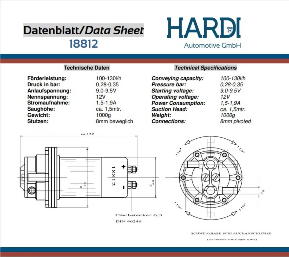 HARDI Fuel Pumps for Classic Cars - Image 4