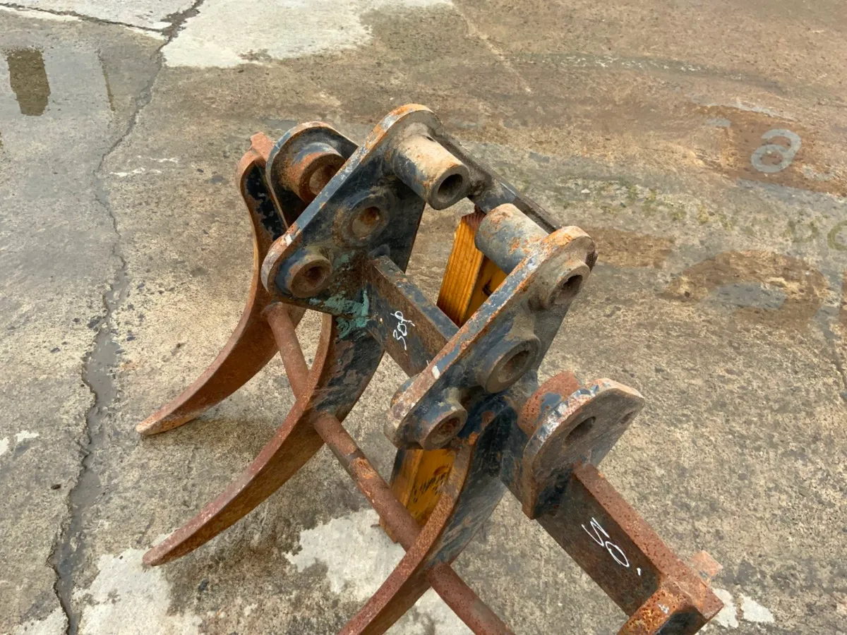 30" STONE RAKE...1.5t MINI DIGGER....30MM...1159 - Image 3