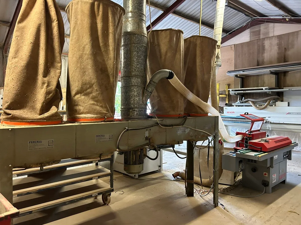 Large 4/3 bag extraction unit