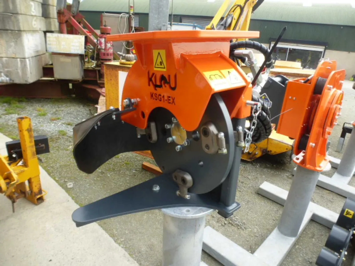 Stump Grinder for compact excavator