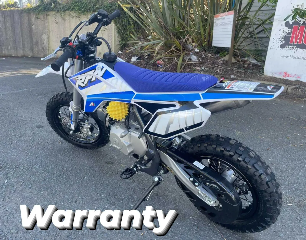 KIDS Thunder 70 CC Mx Bike DELIVERY WARRANTY