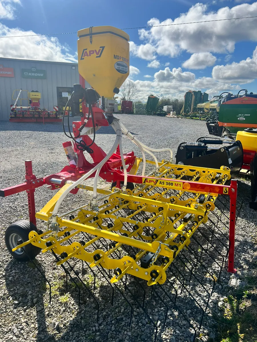 New APV As300 Tine harrow with Air Seeder - Image 1