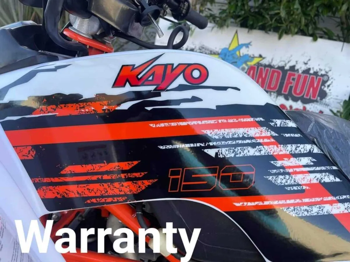 KAYO 150 QUAD Raging Bull DELIVERY WARRANTY XMAS - Image 4